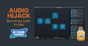 audio hijack podcast setup
