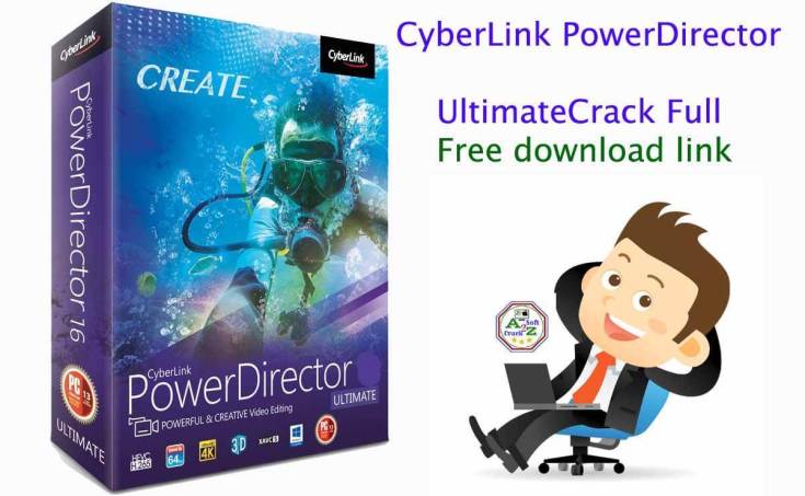 Cyberlink PowerDirector 19.1.2407.0 Crack (Latest) Version 2021