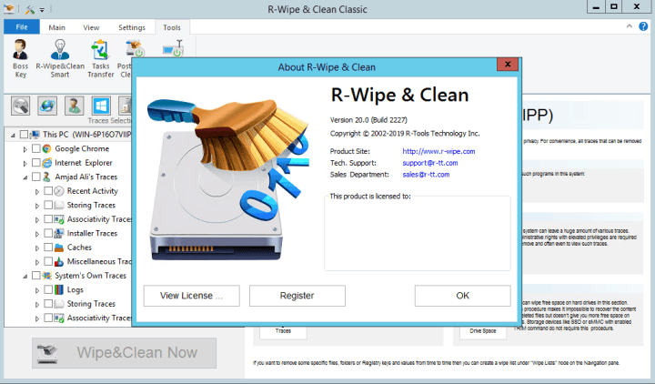 R-Wipe & Clean 20.0 Crack Lastest Version [2021] FreecDownload